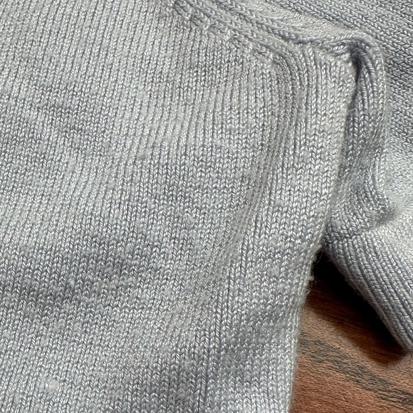 Karl Lagerfeld Blue T-Shirt With Detail Along Neckline - Picture 9 of 9